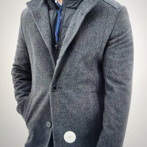 Daniel Hechter Wool Blend Mens Coat ~ 3X